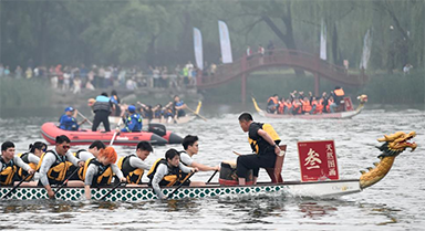 圓明園裡過端午